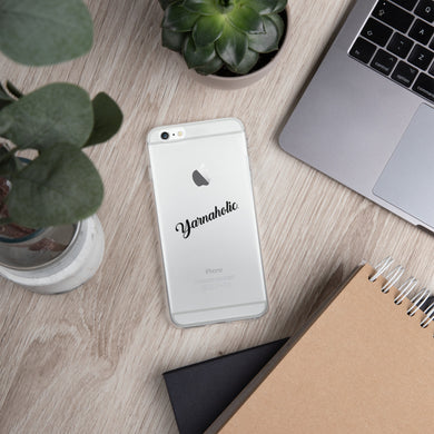 Yarnaholic™ script iPhone Case